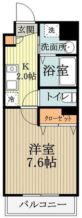 メゾンルミエールの物件間取画像